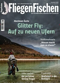 Titelbild der Ausgabe 60/2024 von FliegenFischen. Diese Zeitschrift und viele weitere Sportmagazine als Abo oder epaper bei United Kiosk online kaufen.