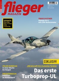 Titelbild der Ausgabe 4/2025 von fliegermagazin. Diese Zeitschrift und viele weitere Reisemagazine, Freizeitmagazine und Wissensmagazine als Abo oder epaper bei United Kiosk online kaufen.