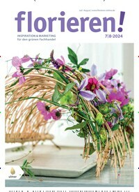 Titelbild der Ausgabe 7/2024 von florieren!. Diese Zeitschrift und viele weitere Naturzeitschriften, Landwirtschaftszeitungen und Umweltmagazine als Abo oder epaper bei United Kiosk online kaufen.