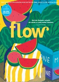 Titelbild der Ausgabe 83/2024 von flow. Diese Zeitschrift und viele weitere Frauenzeitschriften als Abo oder epaper bei United Kiosk online kaufen.