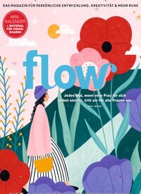 Titelbild der Ausgabe 87/2025 von flow. Diese Zeitschrift und viele weitere Frauenzeitschriften als Abo oder epaper bei United Kiosk online kaufen.