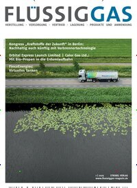 Titelbild der Ausgabe 1/2025 von Flüssiggas. Diese Zeitschrift und viele weitere Naturzeitschriften, Landwirtschaftszeitungen und Umweltmagazine als Abo oder epaper bei United Kiosk online kaufen.