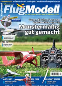 Titelbild der Ausgabe 12/2024 von FlugModell. Diese Zeitschrift und viele weitere Reisemagazine, Freizeitmagazine und Wissensmagazine als Abo oder epaper bei United Kiosk online kaufen.