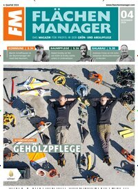 Titelbild der Ausgabe 4/2024 von FM Flächenmanager. Diese Zeitschrift und viele weitere Naturzeitschriften, Landwirtschaftszeitungen und Umweltmagazine als Abo oder epaper bei United Kiosk online kaufen.