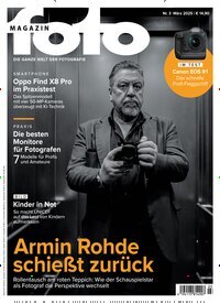 Titelbild der Ausgabe 3/2025 von fotoMAGAZIN. Diese Zeitschrift und viele weitere Audiomagazine, Filmmagazine und Fotozeitschriften als Abo oder epaper bei United Kiosk online kaufen.