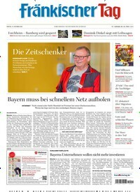 Titelbild der Ausgabe 242/2024 von Fränkischer Tag Forchheim. Diese Zeitschrift und viele weitere Zeitungsabos als Abo oder epaper bei United Kiosk online kaufen.