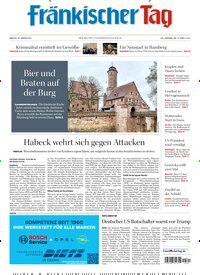 Titelbild der Ausgabe 15/2025 von Fränkischer Tag Höchstadt und Herzogenaurach. Diese Zeitschrift und viele weitere Zeitungsabos als Abo oder epaper bei United Kiosk online kaufen.