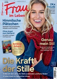 Titelbild der Ausgabe 12/2024 von Frau im Leben. Diese Zeitschrift und viele weitere Frauenzeitschriften als Abo oder epaper bei United Kiosk online kaufen.