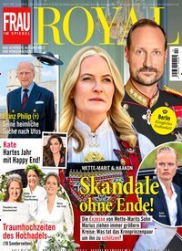 Titelbild der Ausgabe 2/2025 von Frau im Spiegel Royal. Diese Zeitschrift und viele weitere Frauenzeitschriften als Abo oder epaper bei United Kiosk online kaufen.