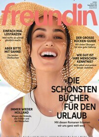 Titelbild der Ausgabe 15/2024 von freundin. Diese Zeitschrift und viele weitere Frauenzeitschriften als Abo oder epaper bei United Kiosk online kaufen.