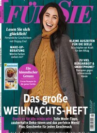 Titelbild der Ausgabe 25/2024 von Für Sie. Diese Zeitschrift und viele weitere Frauenzeitschriften als Abo oder epaper bei United Kiosk online kaufen.