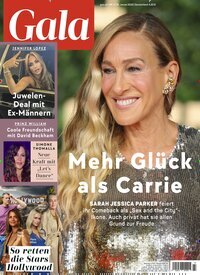 Titelbild der Ausgabe 3/2025 von Gala. Diese Zeitschrift und viele weitere Lifestylemagazine und Peoplemagazine als Abo oder epaper bei United Kiosk online kaufen.