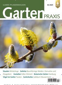 Titelbild der Ausgabe 2/2025 von Gartenpraxis. Diese Zeitschrift und viele weitere Naturzeitschriften, Landwirtschaftszeitungen und Umweltmagazine als Abo oder epaper bei United Kiosk online kaufen.