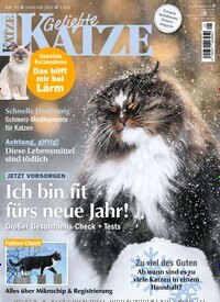 Titelbild der Ausgabe 1/2025 von Geliebte Katze. Diese Zeitschrift und viele weitere Elternzeitschriften und Tierzeitschriften als Abo oder epaper bei United Kiosk online kaufen.