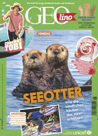 Titelbild der Ausgabe 8/2024 von Geolino. Diese Zeitschrift und viele weitere Jugendzeitschriften und Kinderzeitschriften als Abo oder epaper bei United Kiosk online kaufen.