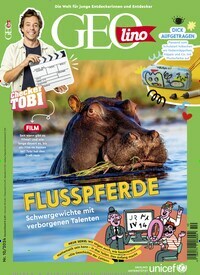 Titelbild der Ausgabe 10/2024 von GEOlino. Diese Zeitschrift und viele weitere Jugendzeitschriften und Kinderzeitschriften als Abo oder epaper bei United Kiosk online kaufen.