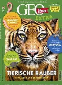 Titelbild der Ausgabe 110/2025 von GEOlino Extra. Diese Zeitschrift und viele weitere Jugendzeitschriften und Kinderzeitschriften als Abo oder epaper bei United Kiosk online kaufen.