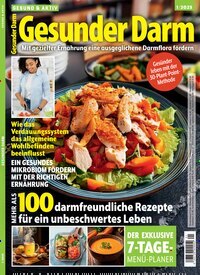 Titelbild der Ausgabe 1/2025 von Gesund & Aktiv. Diese Zeitschrift und viele weitere Elternzeitschriften und Tierzeitschriften als Abo oder epaper bei United Kiosk online kaufen.