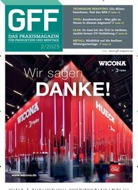 Titelbild der Ausgabe 2/2025 von GFF Das Praxismagazin. Diese Zeitschrift und viele weitere Architekturzeitschriften und Bauzeitschriften als Abo oder epaper bei United Kiosk online kaufen.