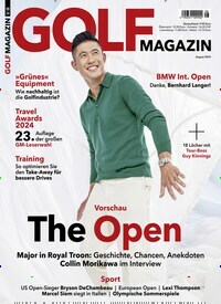 Titelbild der Ausgabe 80/2024 von Golf Magazin. Diese Zeitschrift und viele weitere Sportmagazine als Abo oder epaper bei United Kiosk online kaufen.