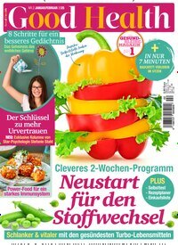 Titelbild der Ausgabe 2/2025 von Good Health. Diese Zeitschrift und viele weitere Frauenzeitschriften als Abo oder epaper bei United Kiosk online kaufen.