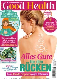 Titelbild der Ausgabe 8/2024 von Good Health. Diese Zeitschrift und viele weitere Frauenzeitschriften als Abo oder epaper bei United Kiosk online kaufen.