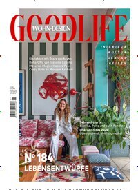 Titelbild der Ausgabe 1/2025 von GOODLIFE Wohndesign. Diese Zeitschrift und viele weitere Gartenzeitschriften und Wohnzeitschriften als Abo oder epaper bei United Kiosk online kaufen.