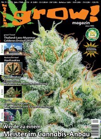 Titelbild der Ausgabe 1/2025 von grow! Magazin. Diese Zeitschrift und viele weitere Lifestylemagazine und Peoplemagazine als Abo oder epaper bei United Kiosk online kaufen.