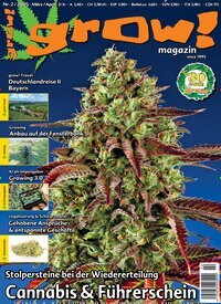 Titelbild der Ausgabe 2/2025 von grow! Magazin. Diese Zeitschrift und viele weitere Lifestylemagazine und Peoplemagazine als Abo oder epaper bei United Kiosk online kaufen.