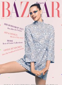 Titelbild der Ausgabe 1/2025 von Harpers Bazaar Deutschland. Diese Zeitschrift und viele weitere Modemagazine und DIY-Magazine als Abo oder epaper bei United Kiosk online kaufen.