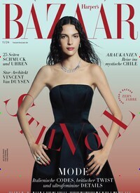 Titelbild der Ausgabe 11/2024 von Harpers Bazaar Deutschland. Diese Zeitschrift und viele weitere Modemagazine und DIY-Magazine als Abo oder epaper bei United Kiosk online kaufen.