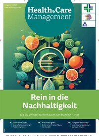 Titelbild der Ausgabe 4/2024 von Health & Care Management. Diese Zeitschrift und viele weitere Pflegezeitschriften und medizinische Fachzeitschriften als Abo oder epaper bei United Kiosk online kaufen.