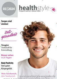 Titelbild der Ausgabe 3/2024 von healthstyle. Diese Zeitschrift und viele weitere Elternzeitschriften und Tierzeitschriften als Abo oder epaper bei United Kiosk online kaufen.