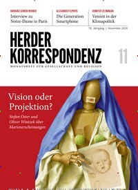 Titelbild der Ausgabe 11/2024 von Herder Korrespondenz. Diese Zeitschrift und viele weitere Kunstmagazine und Kulturmagazine als Abo oder epaper bei United Kiosk online kaufen.