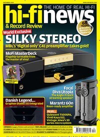 Titelbild der Ausgabe 13/2024 von hi-fi news. Diese Zeitschrift und viele weitere Audiomagazine, Filmmagazine und Fotozeitschriften als Abo oder epaper bei United Kiosk online kaufen.