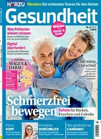 Titelbild der Ausgabe 3/2024 von Hörzu Gesundheit. Diese Zeitschrift und viele weitere Elternzeitschriften und Tierzeitschriften als Abo oder epaper bei United Kiosk online kaufen.