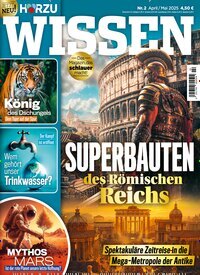 Titelbild der Ausgabe 2/2025 von HÖRZU Wissen. Diese Zeitschrift und viele weitere Reisemagazine, Freizeitmagazine und Wissensmagazine als Abo oder epaper bei United Kiosk online kaufen.