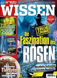 Titelbild der Ausgabe 5/2024 von HÖRZU Wissen. Diese Zeitschrift und viele weitere Reisemagazine, Freizeitmagazine und Wissensmagazine als Abo oder epaper bei United Kiosk online kaufen.