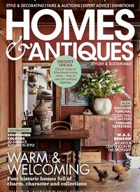 Titelbild der Ausgabe 12/2024 von Homes & Antiques. Diese Zeitschrift und viele weitere Gartenzeitschriften und Wohnzeitschriften als Abo oder epaper bei United Kiosk online kaufen.