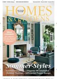 Titelbild der Ausgabe 4/2024 von Homes & Gardens. Diese Zeitschrift und viele weitere Gartenzeitschriften und Wohnzeitschriften als Abo oder epaper bei United Kiosk online kaufen.