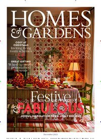 Titelbild der Ausgabe 12/2024 von Homes & Gardens UK. Diese Zeitschrift und viele weitere Gartenzeitschriften und Wohnzeitschriften als Abo oder epaper bei United Kiosk online kaufen.