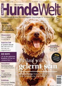 Titelbild der Ausgabe 2/2025 von Hundewelt. Diese Zeitschrift und viele weitere Elternzeitschriften und Tierzeitschriften als Abo oder epaper bei United Kiosk online kaufen.