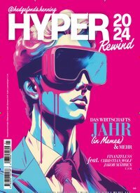 Titelbild der Ausgabe 1/2025 von Hyper. Diese Zeitschrift und viele weitere Reisemagazine, Freizeitmagazine und Wissensmagazine als Abo oder epaper bei United Kiosk online kaufen.