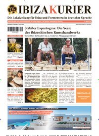 Titelbild der Ausgabe 127/2025 von Ibiza Kurier. Diese Zeitschrift und viele weitere Wirtschaftsmagazine und Politikmagazine als Abo oder epaper bei United Kiosk online kaufen.