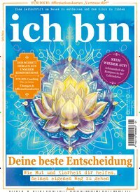 Titelbild der Ausgabe 1/2025 von ich bin. Diese Zeitschrift und viele weitere Frauenzeitschriften als Abo oder epaper bei United Kiosk online kaufen.