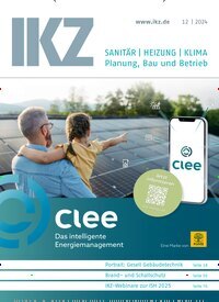 Titelbild der Ausgabe 12/2024 von IKZ Haustechnik. Diese Zeitschrift und viele weitere Architekturzeitschriften und Bauzeitschriften als Abo oder epaper bei United Kiosk online kaufen.