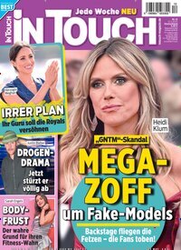 Titelbild der Ausgabe 12/2025 von In Touch. Diese Zeitschrift und viele weitere Lifestylemagazine und Peoplemagazine als Abo oder epaper bei United Kiosk online kaufen.