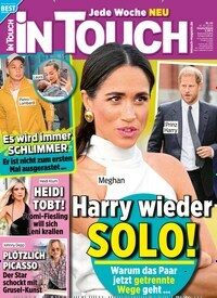 Titelbild der Ausgabe 43/2024 von In Touch. Diese Zeitschrift und viele weitere Lifestylemagazine und Peoplemagazine als Abo oder epaper bei United Kiosk online kaufen.