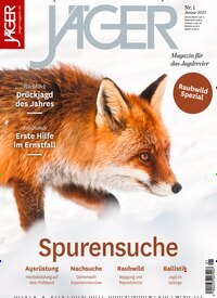 Titelbild der Ausgabe 1/2025 von Jäger. Diese Zeitschrift und viele weitere Sportmagazine als Abo oder epaper bei United Kiosk online kaufen.