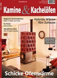 Titelbild der Ausgabe 1/2024 von Kamine & Kachelöfen. Diese Zeitschrift und viele weitere Gartenzeitschriften und Wohnzeitschriften als Abo oder epaper bei United Kiosk online kaufen.